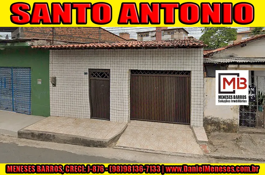 Foto 1 de Casa com 3 Quartos à venda, 180m² em Santo Antonio, São Luís