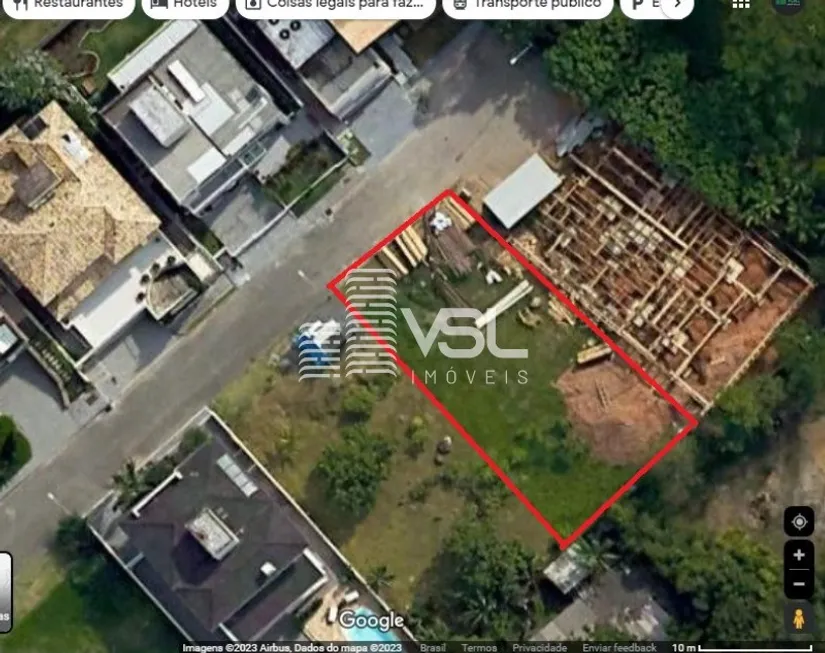 Foto 1 de Lote/Terreno à venda, 460m² em Santo Antônio de Lisboa, Florianópolis