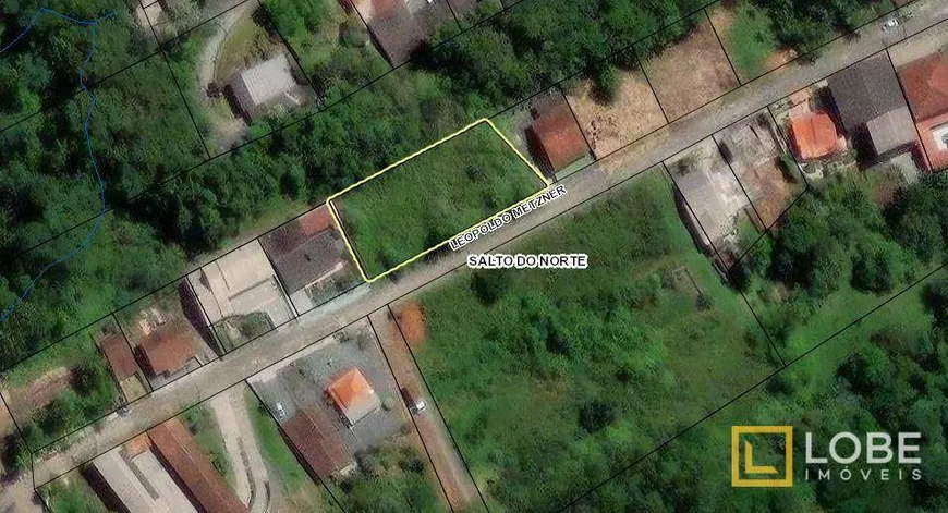 Foto 1 de Lote/Terreno à venda, 1172m² em Salto do Norte, Blumenau