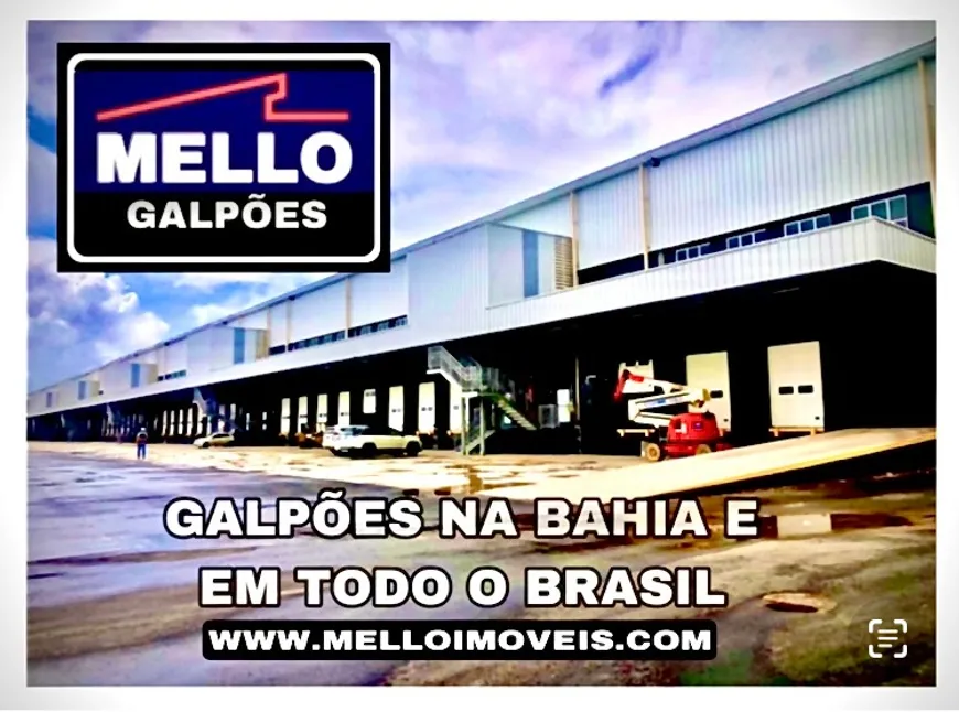 Foto 1 de Galpão/Depósito/Armazém com 1 Quarto para alugar, 800m² em Centro, Lauro de Freitas