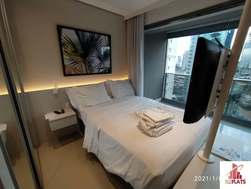 Foto 1 de Flat com 1 Quarto para alugar, 46m² em Pinheiros, São Paulo