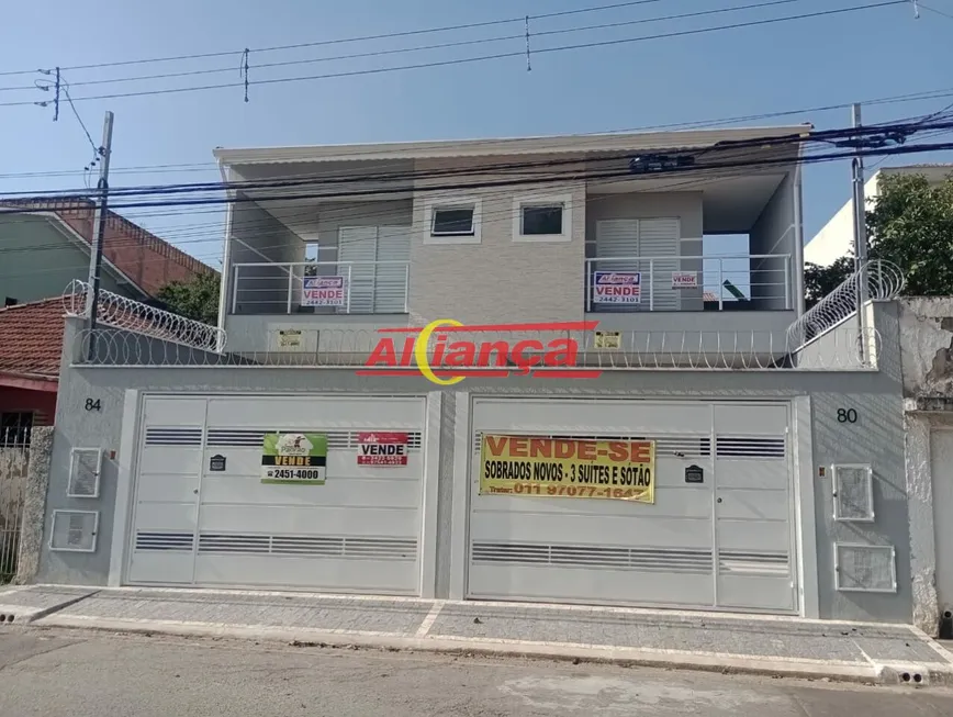 Foto 1 de Sobrado com 3 Quartos à venda, 150m² em Vila Maranduba, Guarulhos