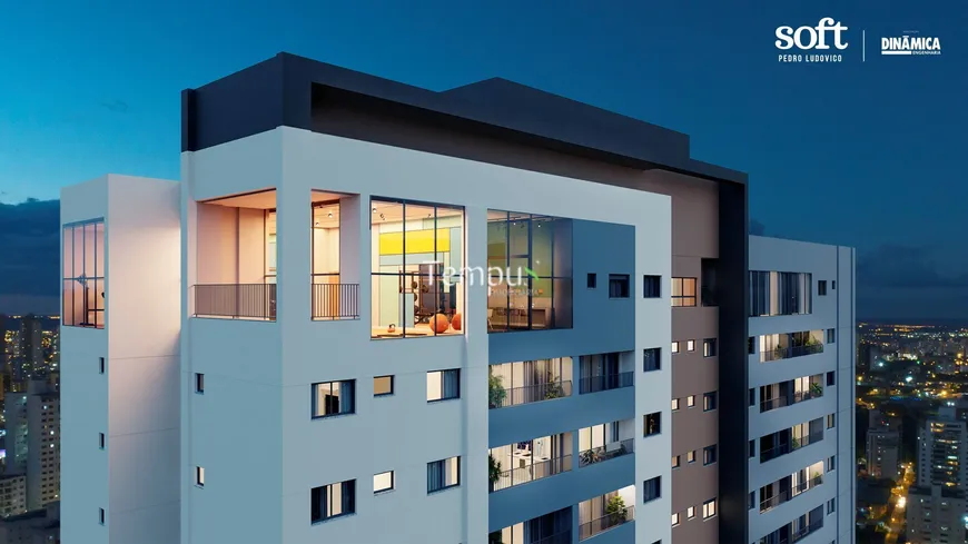 Foto 1 de Apartamento com 3 Quartos à venda, 84m² em Setor Pedro Ludovico, Goiânia