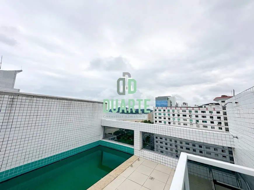Foto 1 de Cobertura com 4 Quartos à venda, 277m² em José Menino, Santos
