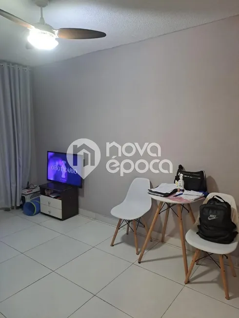 Foto 1 de Apartamento com 2 Quartos à venda, 45m² em Centro, Rio de Janeiro