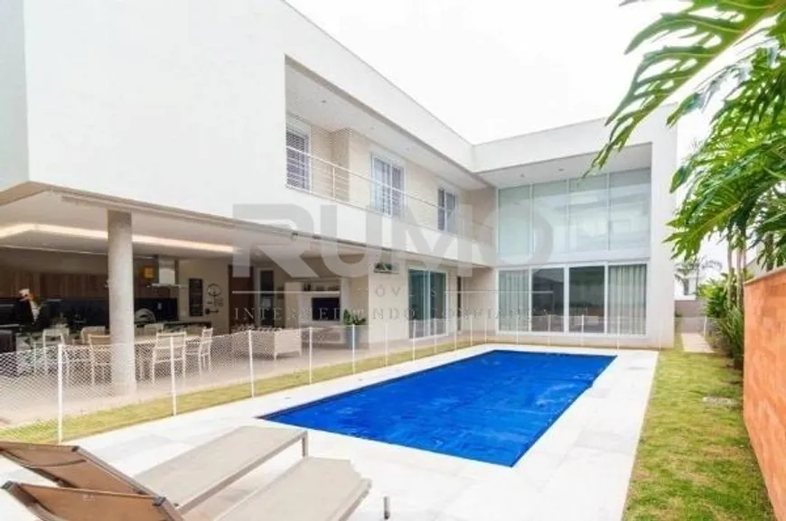 Foto 1 de Casa de Condomínio com 5 Quartos à venda, 509m² em Loteamento Alphaville Campinas, Campinas