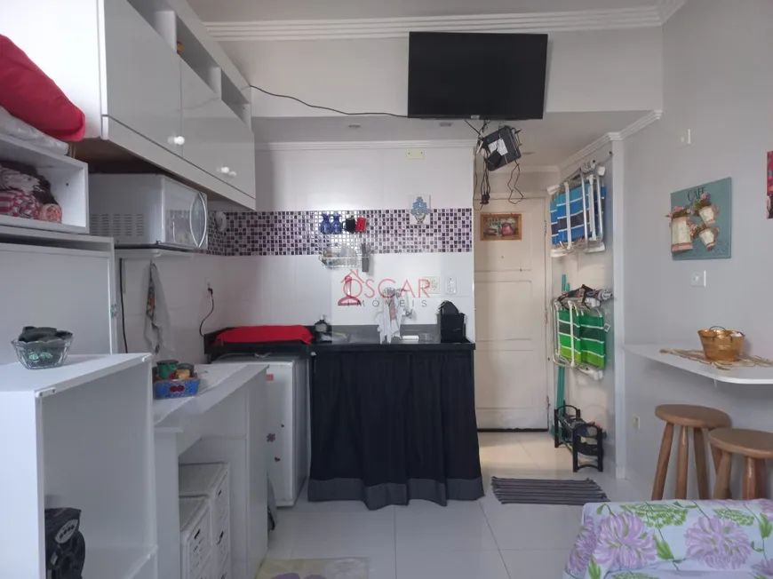 Foto 1 de Kitnet com 1 Quarto à venda, 13m² em Itararé, São Vicente