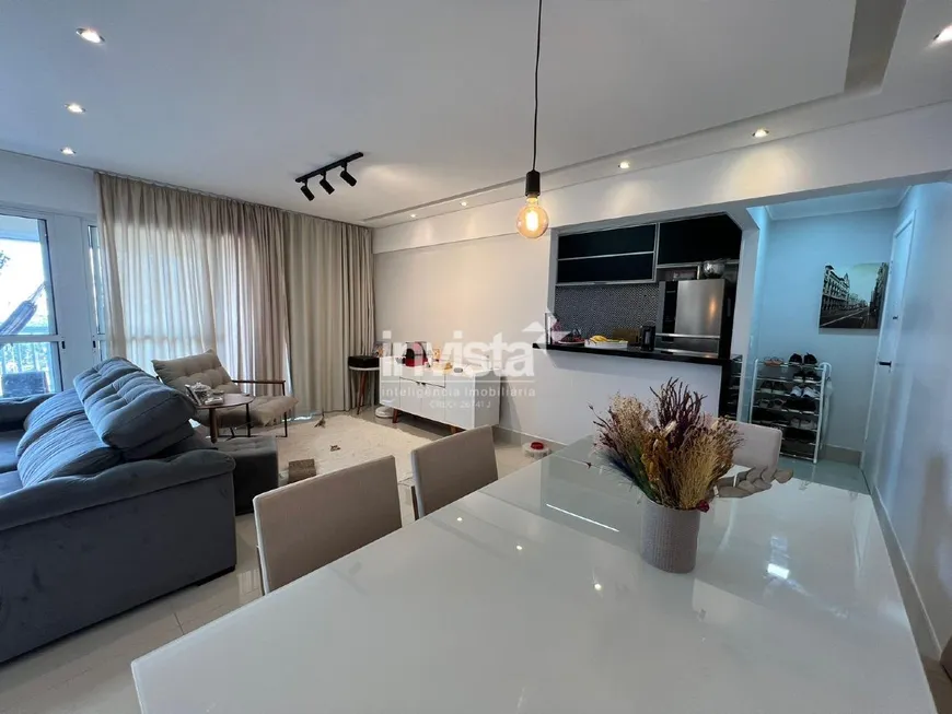 Foto 1 de Apartamento com 2 Quartos à venda, 96m² em Encruzilhada, Santos