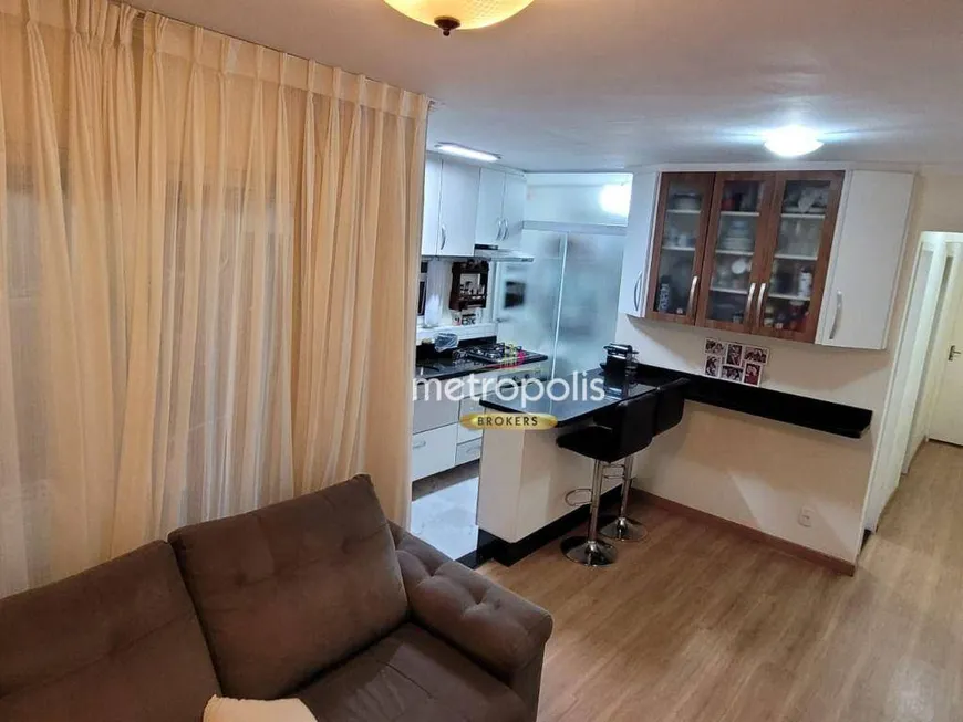 Foto 1 de Apartamento com 2 Quartos à venda, 52m² em Vila Eldizia, Santo André