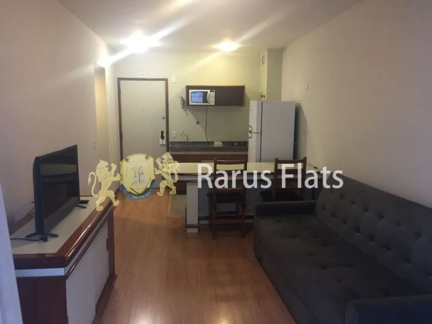 Foto 1 de Flat com 1 Quarto para alugar, 42m² em Jardins, São Paulo