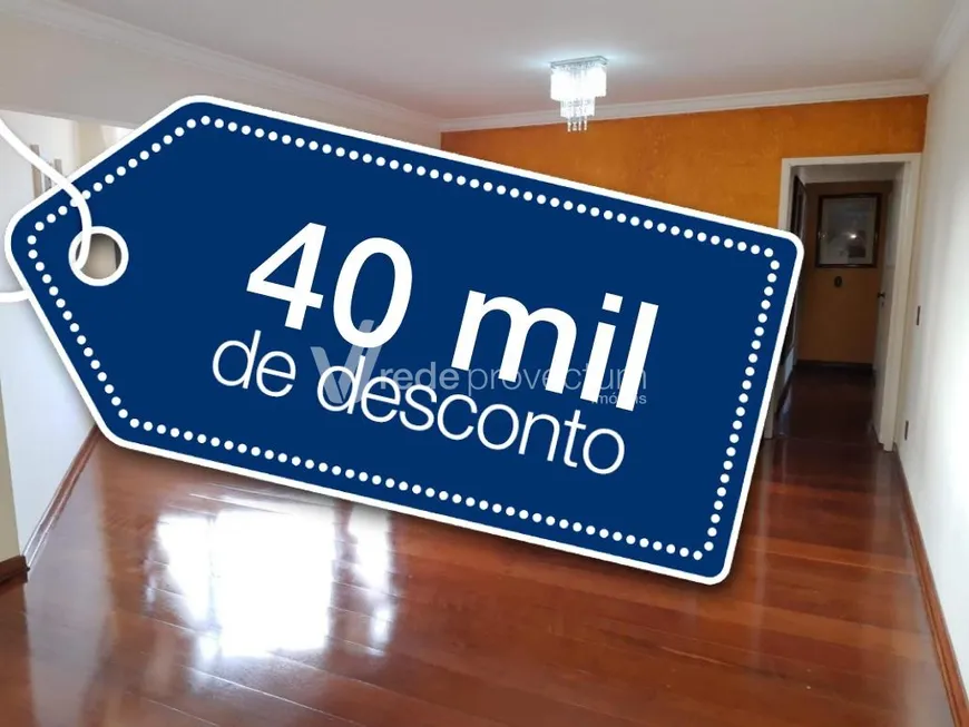 Foto 1 de Apartamento com 3 Quartos à venda, 90m² em Vila Industrial, Campinas