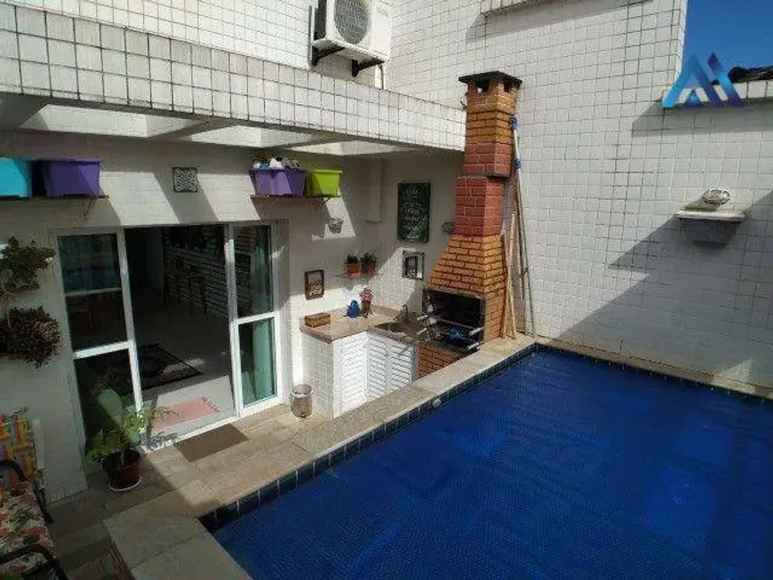 Foto 1 de Cobertura com 3 Quartos à venda, 208m² em Marapé, Santos