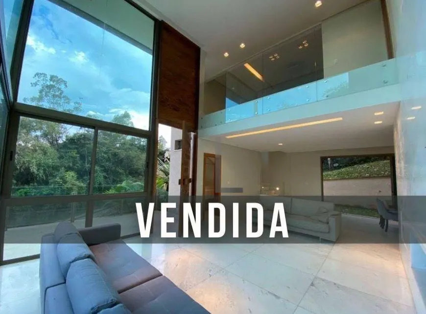 Foto 1 de Casa de Condomínio com 4 Quartos à venda, 344m² em Condominio Quintas do Sol, Nova Lima