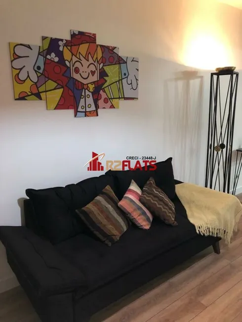 Foto 1 de Flat com 1 Quarto à venda, 50m² em Jardim Paulista, São Paulo