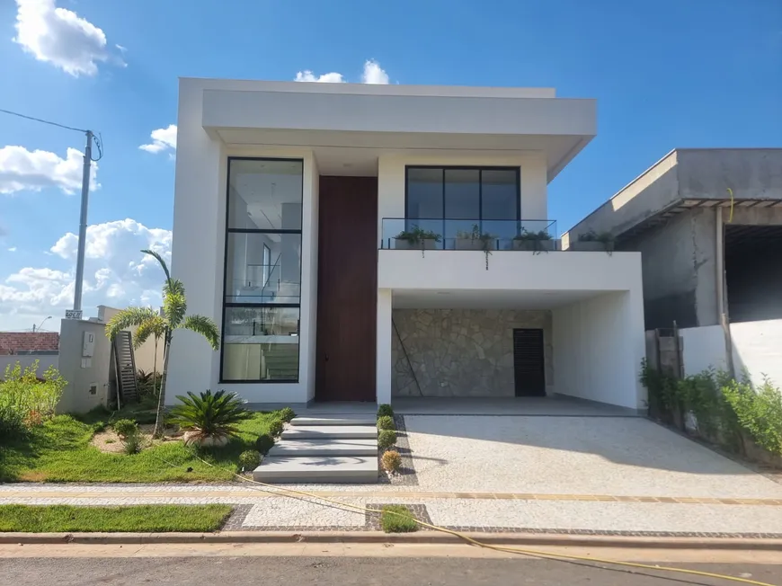 Foto 1 de Casa de Condomínio com 4 Quartos à venda, 256m² em Jardins Porto, Senador Canedo