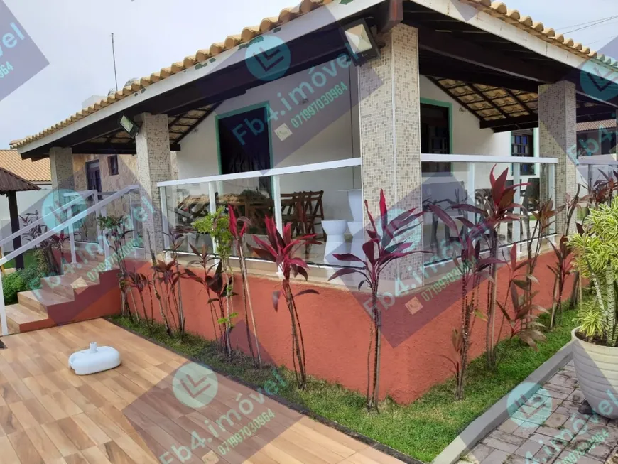 Foto 1 de Casa com 4 Quartos para alugar, 140m² em Barra do Jacuípe, Camaçari