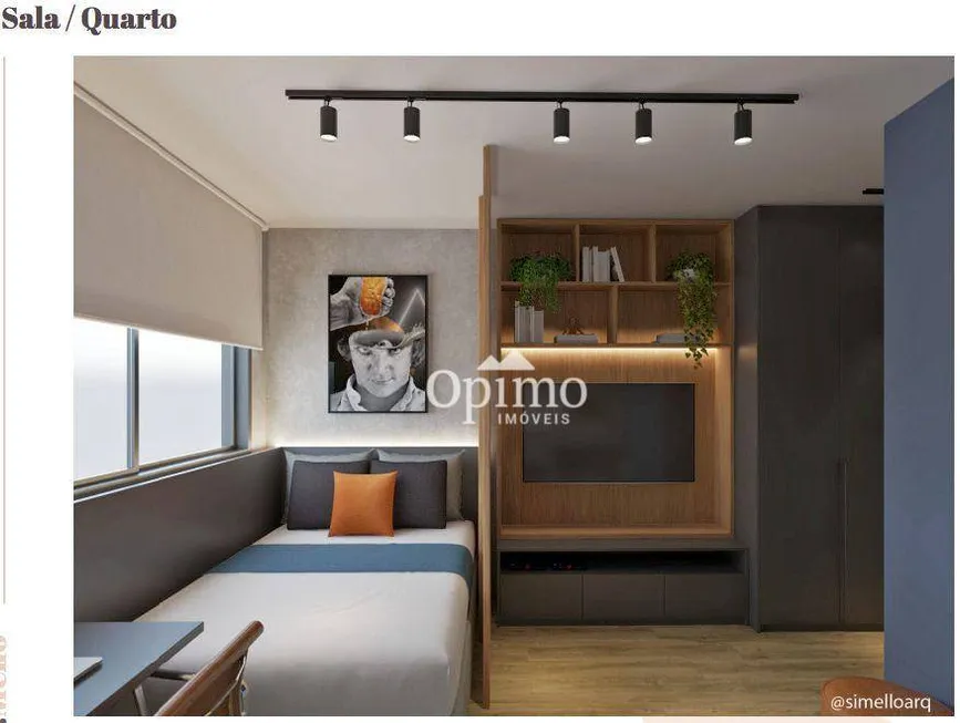 Foto 1 de Apartamento com 1 Quarto para alugar, 31m² em Vila Dom Pedro I, São Paulo