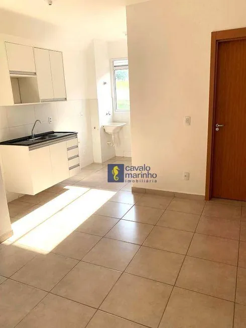 Foto 1 de Apartamento com 2 Quartos para alugar, 43m² em Loteamento Santa Marta, Ribeirão Preto