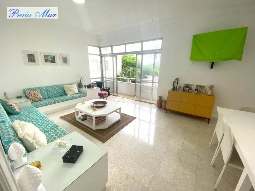 Foto 1 de Apartamento com 3 Quartos à venda, 120m² em Praia das Pitangueiras, Guarujá