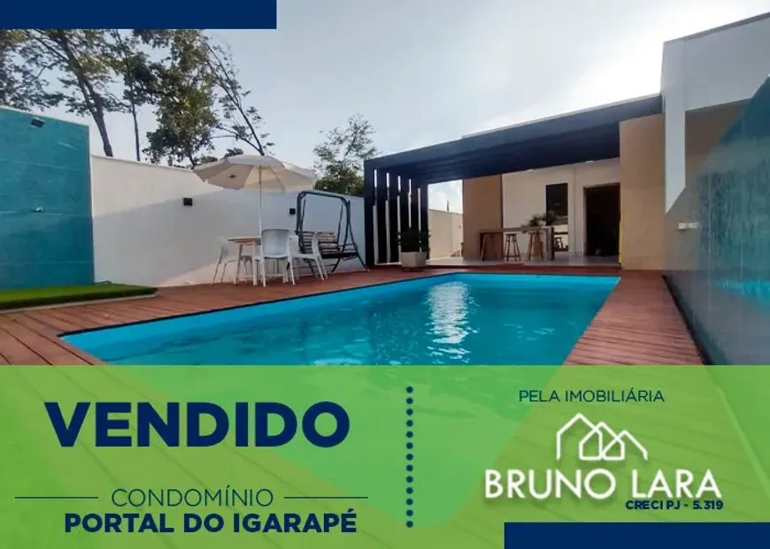Foto 1 de Casa de Condomínio com 3 Quartos à venda, 200m² em Cidade Nova, Igarapé