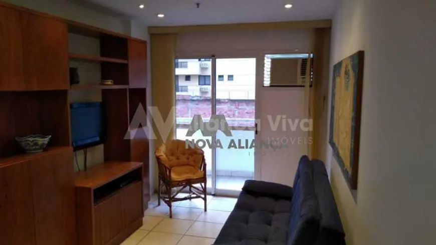 Foto 1 de Flat com 1 Quarto à venda, 44m² em Botafogo, Rio de Janeiro