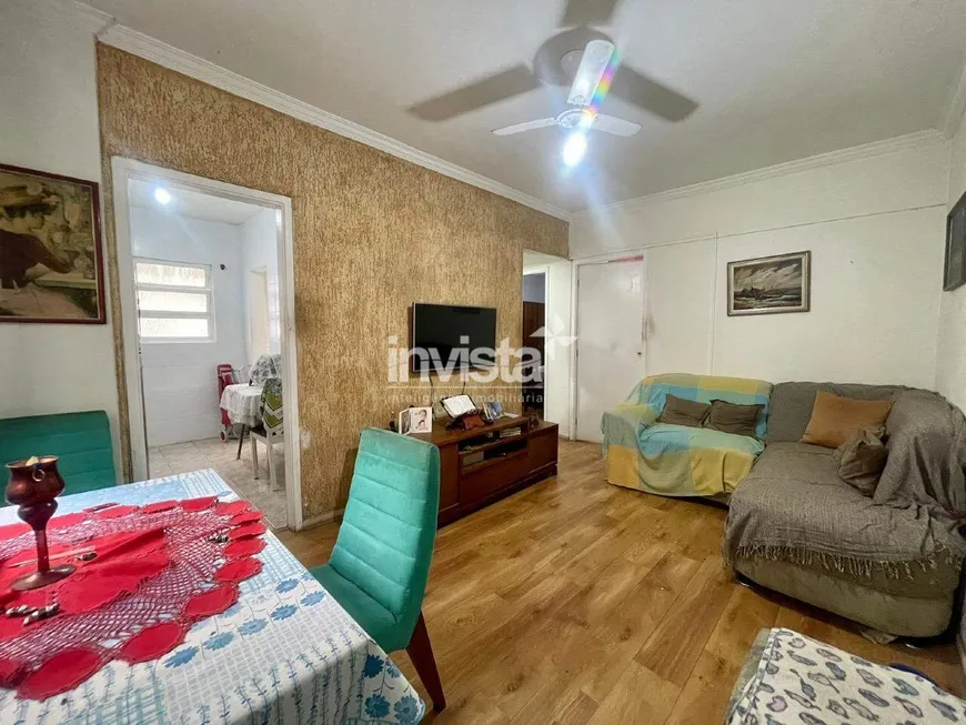 Foto 1 de Apartamento com 2 Quartos à venda, 63m² em Ponta da Praia, Santos