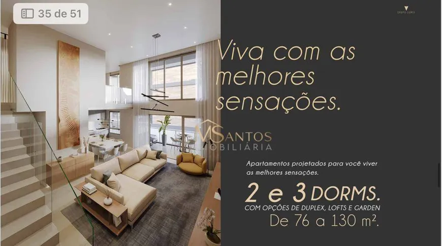 Foto 1 de Apartamento com 3 Quartos à venda, 105m² em Cacupé, Florianópolis