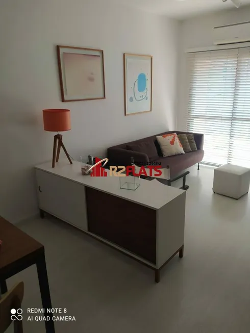 Foto 1 de Flat com 1 Quarto para alugar, 42m² em Vila Nova Conceição, São Paulo