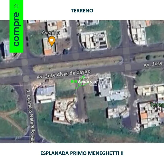 Foto 1 de Lote/Terreno à venda, 165m² em Esplanada Primo Meneghetti II, Franca