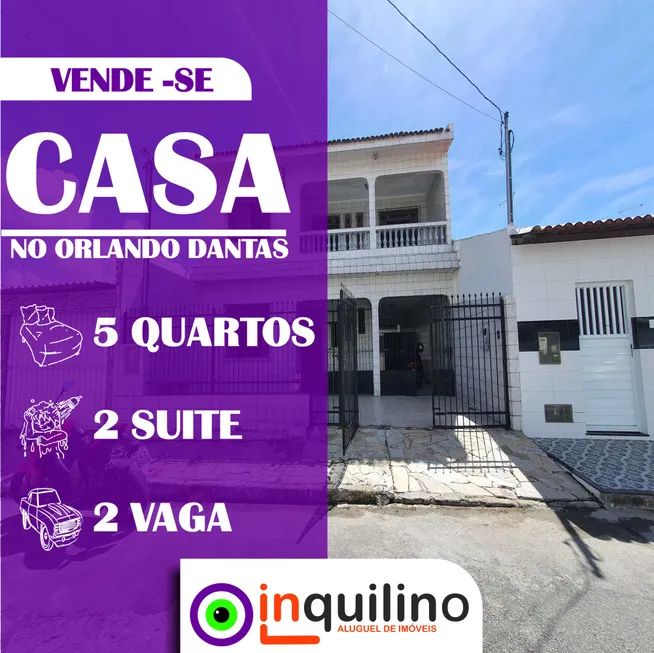 Foto 1 de Casa com 5 Quartos à venda, 350m² em São Conrado, Aracaju