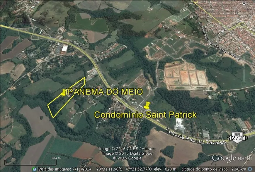 Foto 1 de Lote/Terreno à venda, 72000m² em Ipanema do Meio, Sorocaba