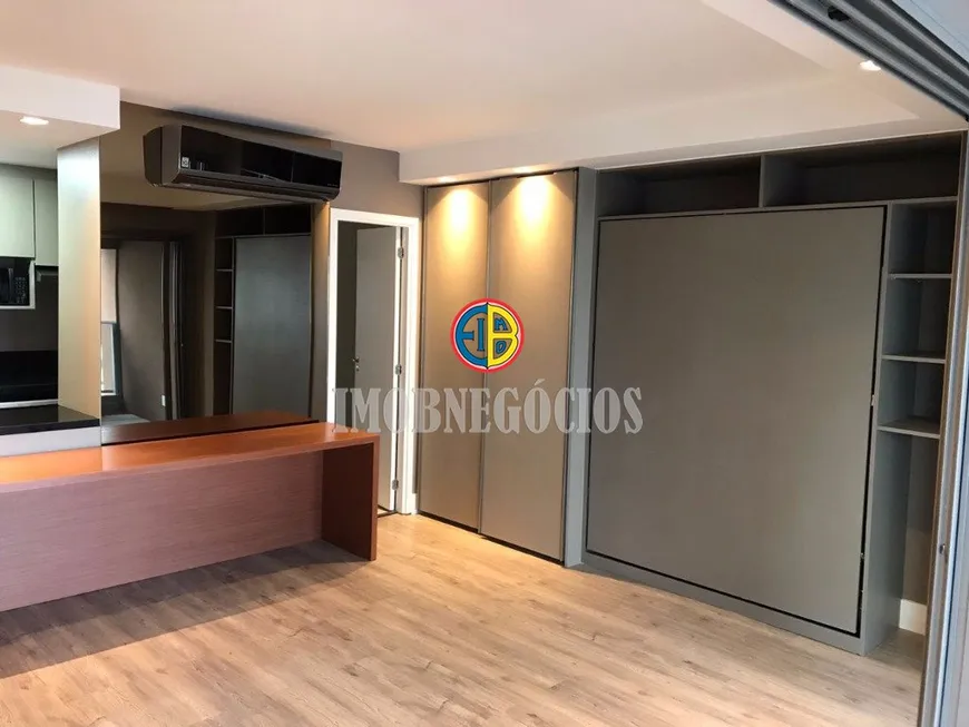 Foto 1 de Apartamento com 1 Quarto à venda, 43m² em Brooklin, São Paulo