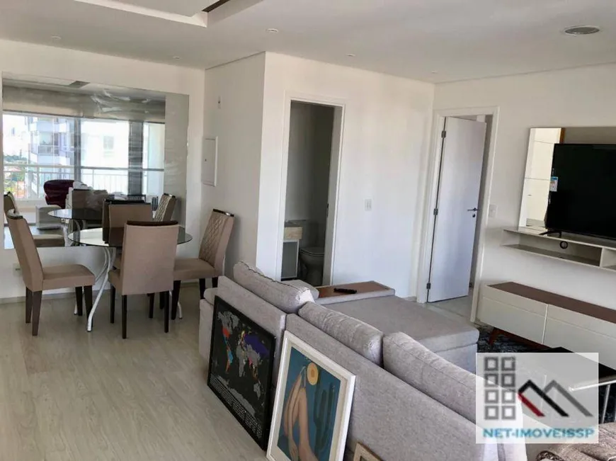 Foto 1 de Apartamento com 1 Quarto para venda ou aluguel, 73m² em Brooklin, São Paulo