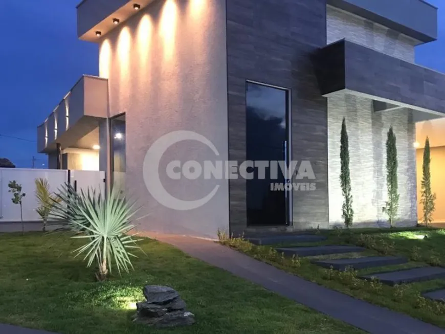 Foto 1 de Casa de Condomínio com 3 Quartos à venda, 200m² em Jardins Capri, Senador Canedo