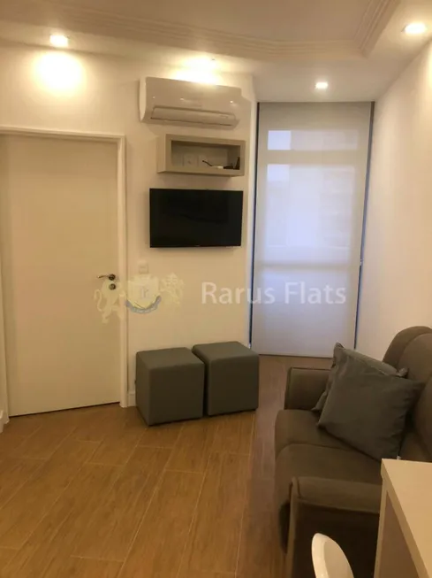 Foto 1 de Flat com 1 Quarto para alugar, 37m² em Moema, São Paulo