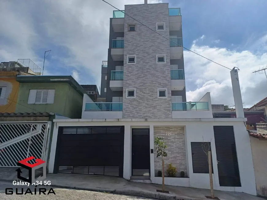 Foto 1 de Cobertura com 2 Quartos à venda, 88m² em Vila Alzira, Santo André