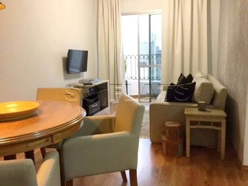 Foto 1 de Flat com 1 Quarto à venda, 42m² em Jardim Paulista, São Paulo