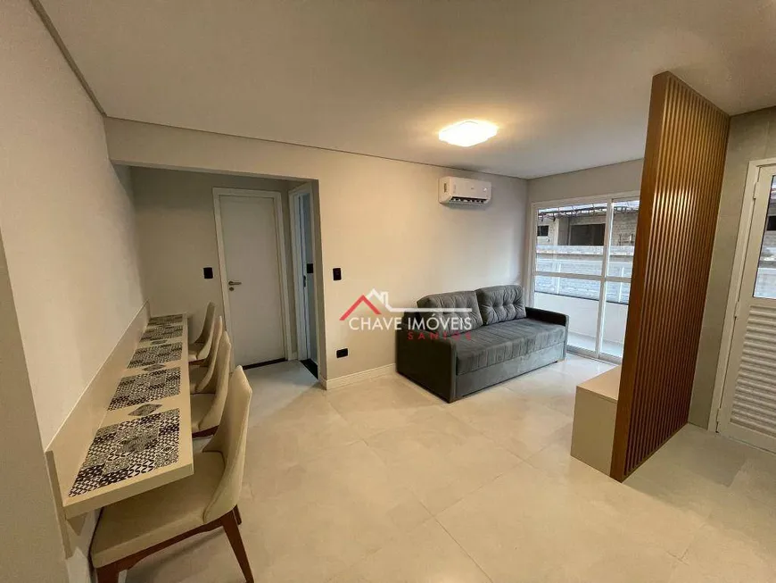 Foto 1 de Apartamento com 1 Quarto à venda, 52m² em Vila Caicara, Praia Grande