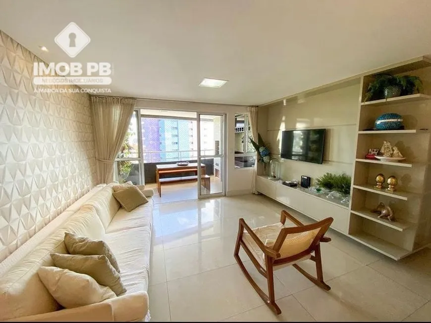 Foto 1 de Apartamento com 3 Quartos à venda, 131m² em Miramar, João Pessoa