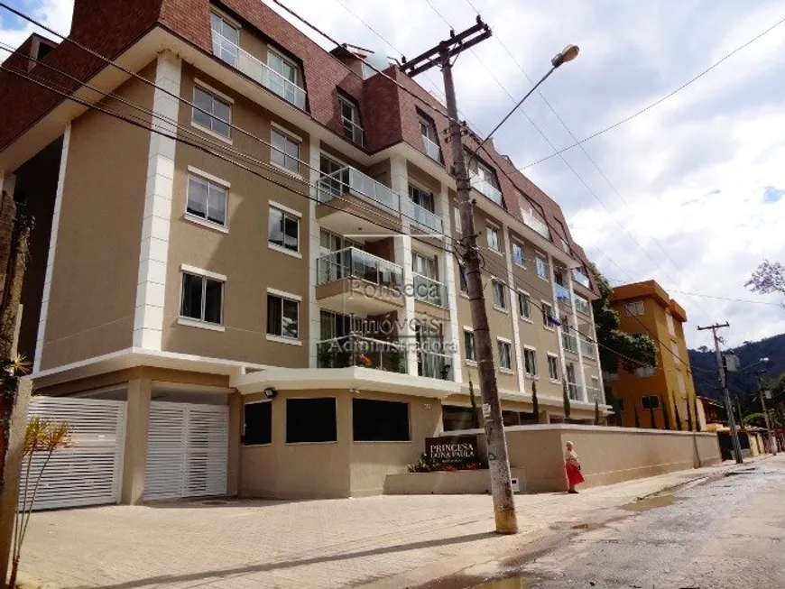 Foto 1 de Apartamento com 2 Quartos à venda, 70m² em Correas, Petrópolis