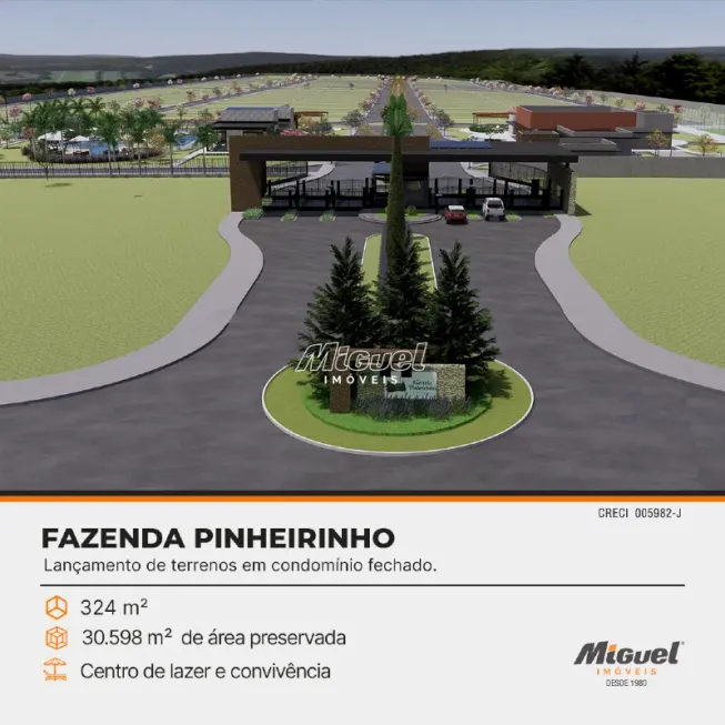 Foto 1 de Lote/Terreno à venda, 360m² em Residencial Fazenda Pinheirinho, Rio das Pedras