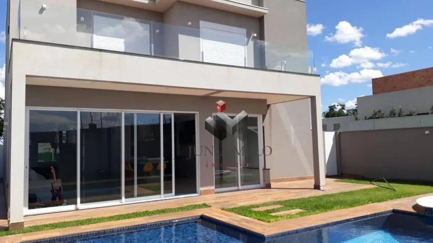 Foto 1 de Casa de Condomínio com 4 Quartos para venda ou aluguel, 380m² em Alphaville, Ribeirão Preto