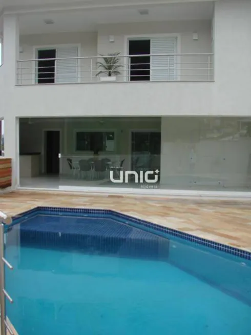 Foto 1 de Casa de Condomínio com 4 Quartos à venda, 528m² em TERRAS DE PIRACICABA, Piracicaba