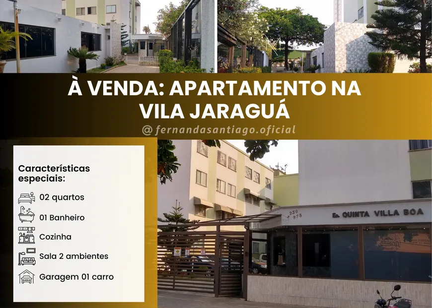 Foto 1 de Apartamento com 2 Quartos à venda, 59m² em Vila Jaraguá, Goiânia