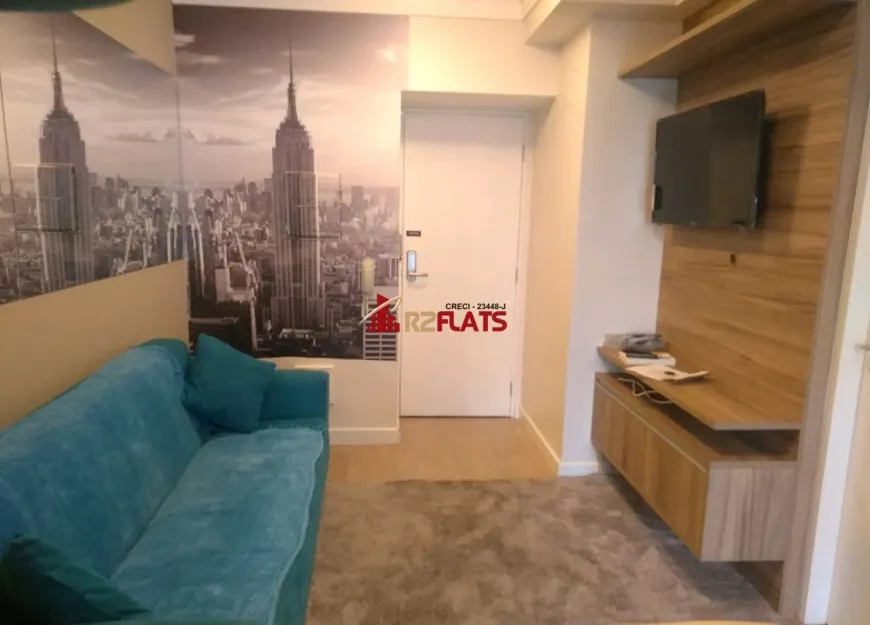 Foto 1 de Flat com 2 Quartos para alugar, 54m² em Vila Olímpia, São Paulo