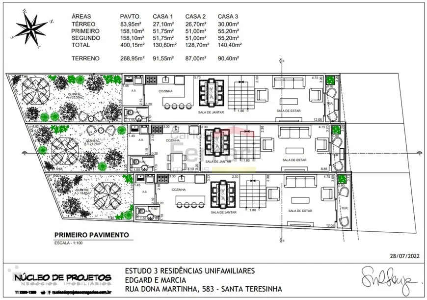 Foto 1 de Sobrado com 3 Quartos à venda, 87m² em Santa Teresinha, São Paulo