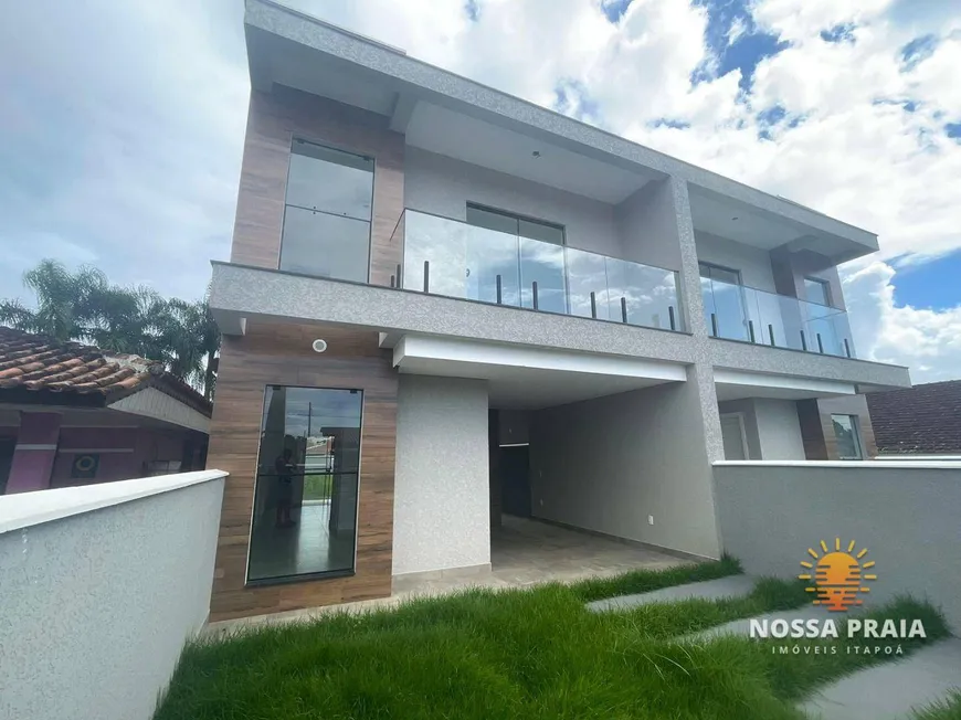 Foto 1 de Sobrado com 3 Quartos à venda, 123m² em Cambijú, Itapoá