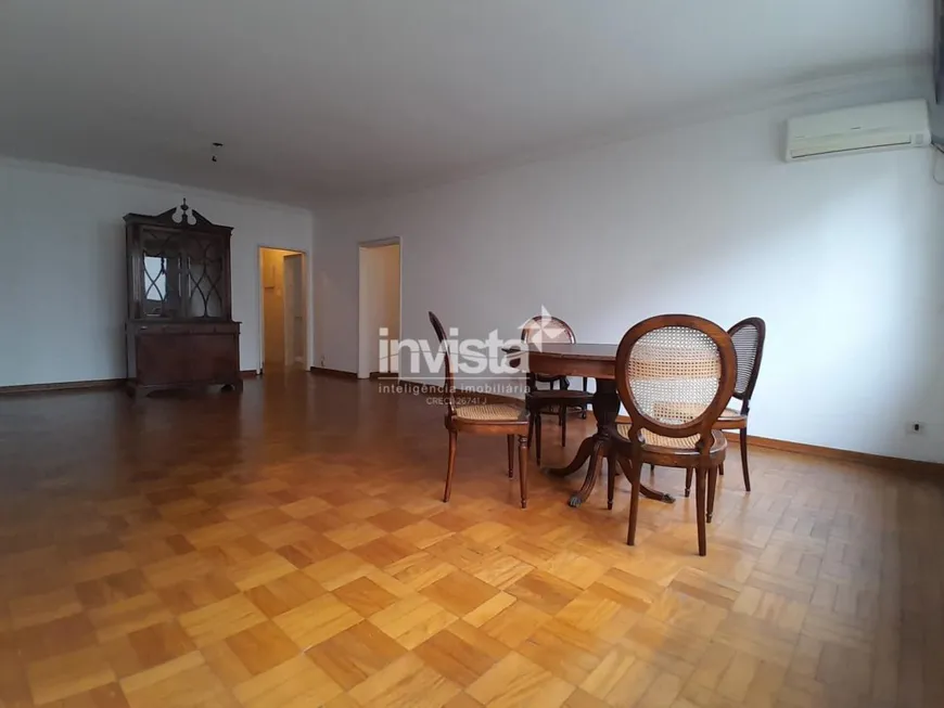 Foto 1 de Apartamento com 3 Quartos à venda, 160m² em Gonzaga, Santos