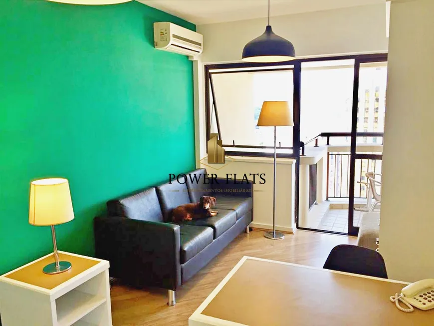 Foto 1 de Flat com 1 Quarto para alugar, 45m² em Itaim Bibi, São Paulo