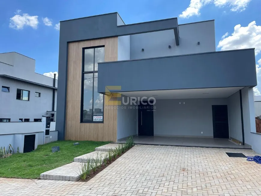 Foto 1 de Casa de Condomínio com 3 Quartos à venda, 216m² em Residencial Club Portinari, Paulínia